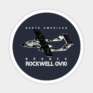 Rockwell OV10 Bronco Magnet